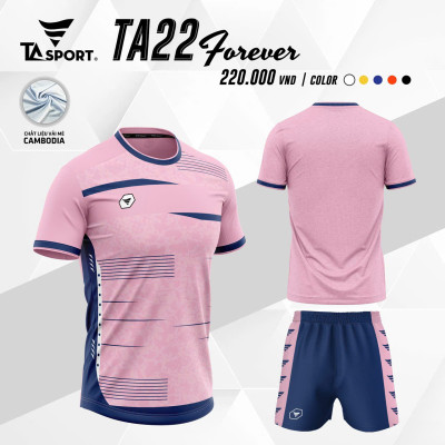 ÁO BÓNG ĐÁ KHÔNG LOGO TA22 FOREVER 